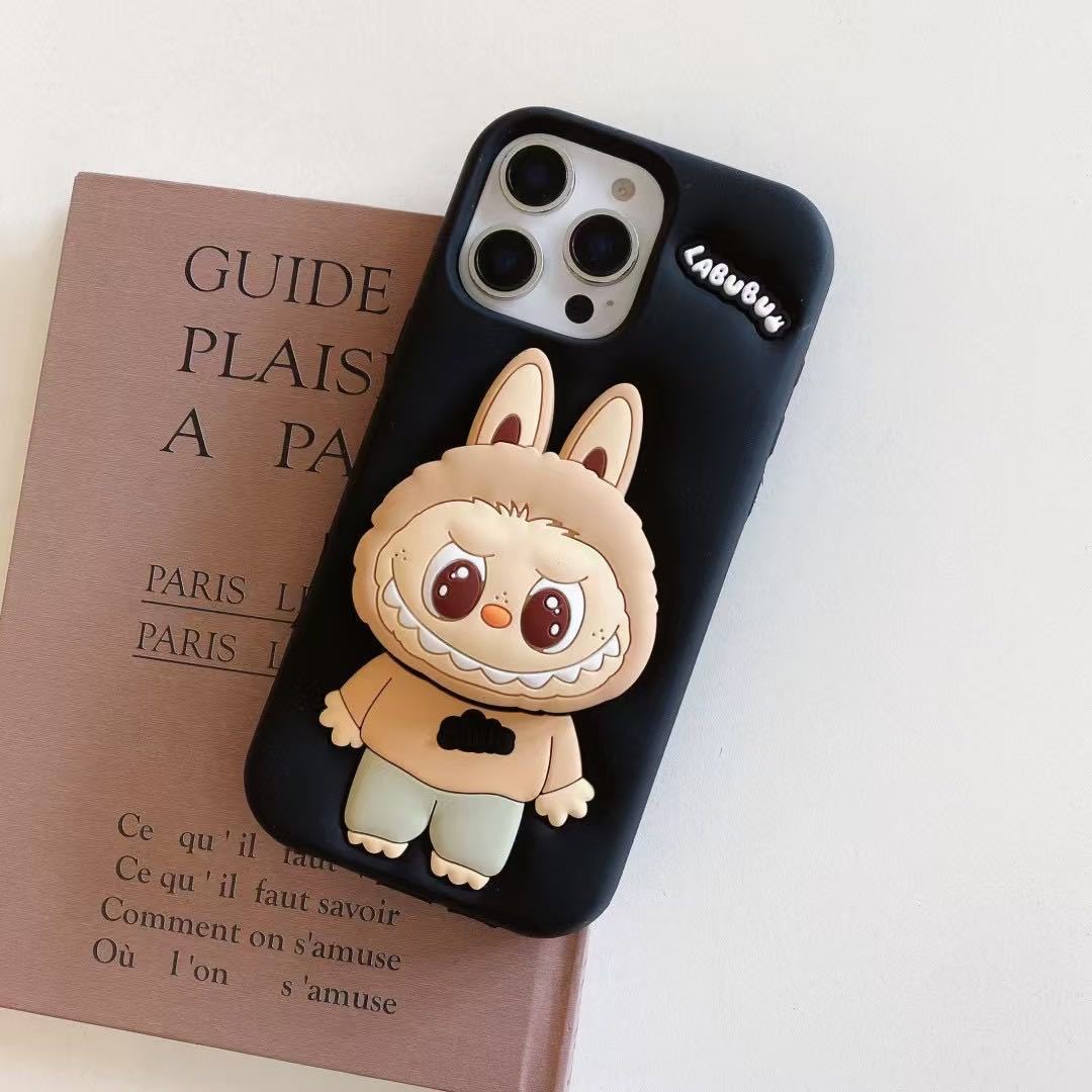 Cute Face Doll Case for iPhone 15 Pro Max | Mixed Colors