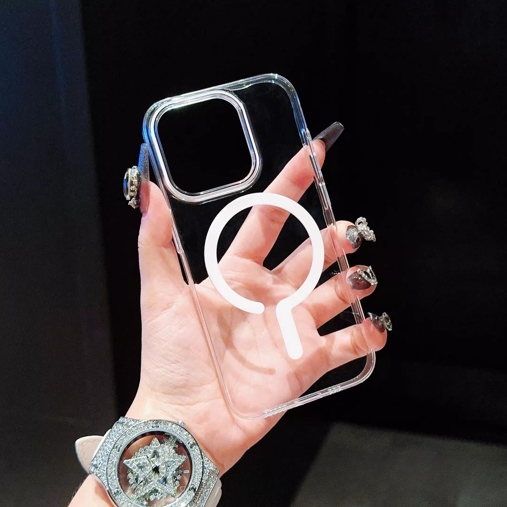 90 Percent MagSafe Clear Protective Case for iPhone 14 Pro