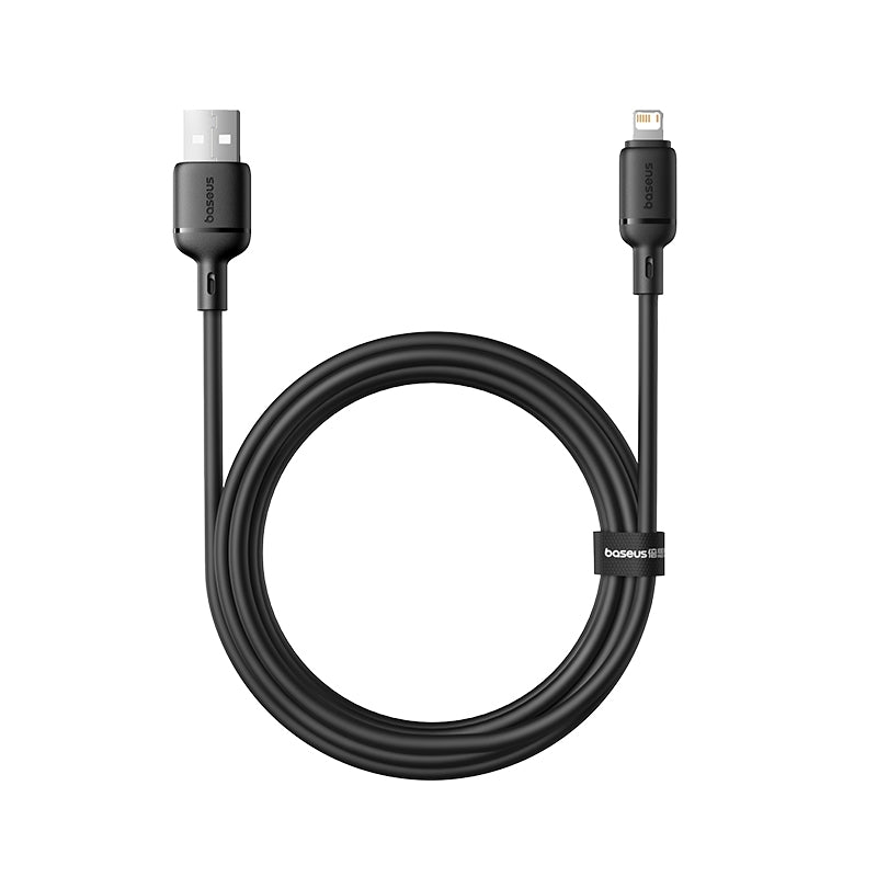 Baseus Silky Fast Charging Cable USB-A to iP 2m | Cluster Black