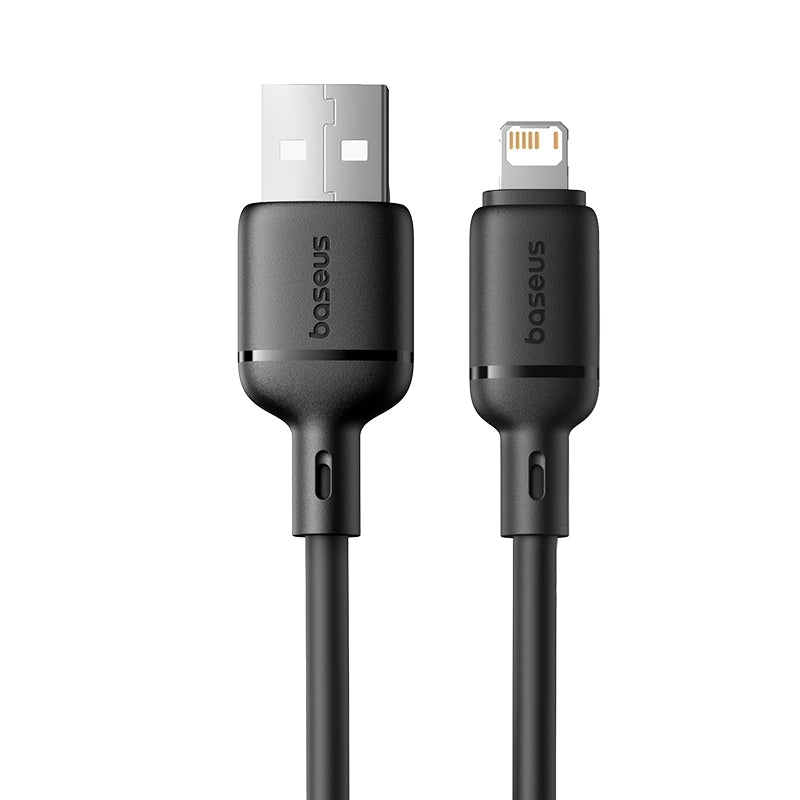 Baseus Silky Fast Charging Cable USB-A to iP 2m | Cluster Black