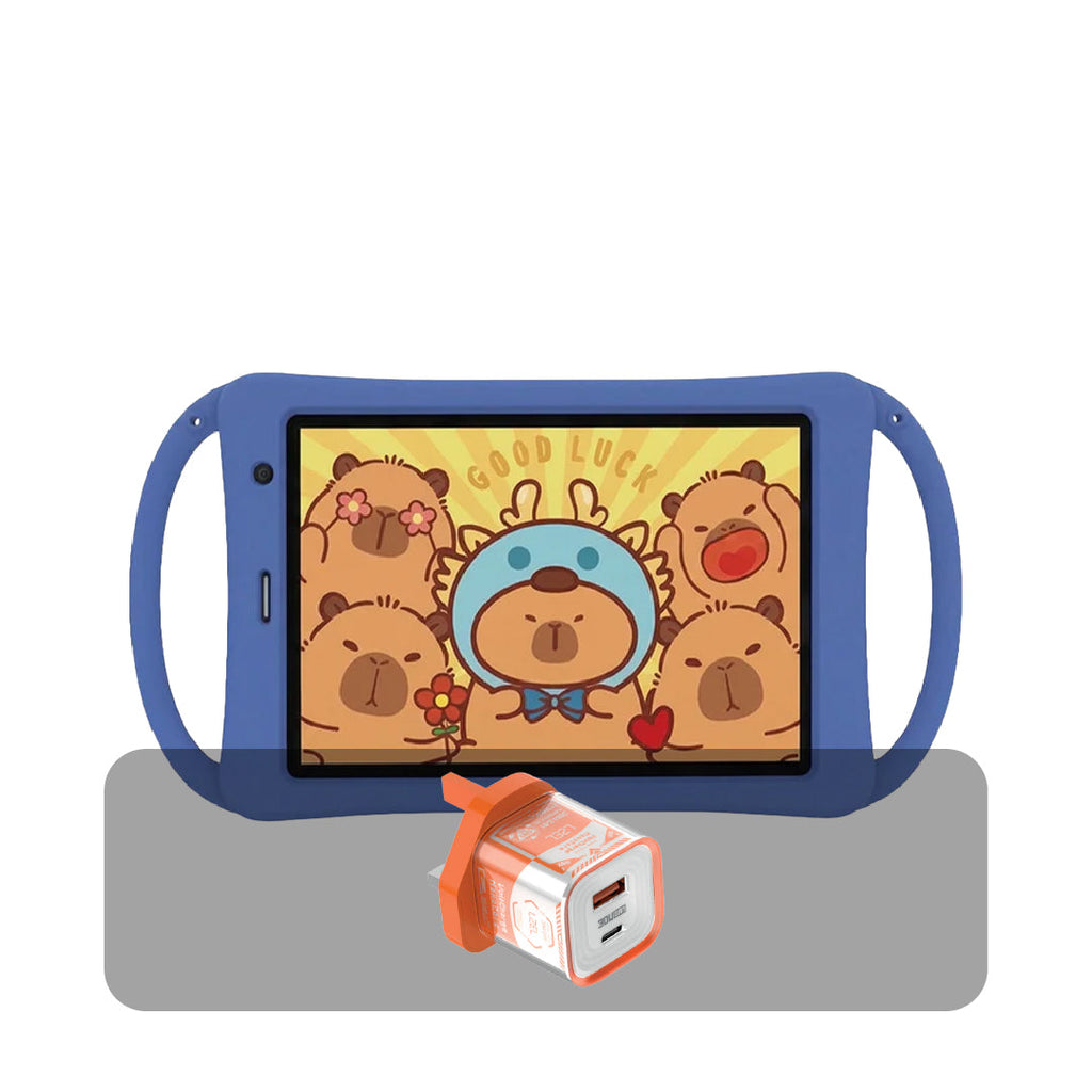 Oteeto TAB 8 Kids Tablet 8-Inch 6GB RAM, 128GB + Bundle Offer | Blue
