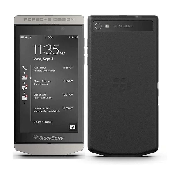 Blackberry Porsche Design P9982 | Black/Silver