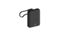 LZEL PrimeBrio 10K Mini PD Power Bank – 10000mAh, 30W, Built-in Type-C Cable | Black