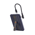 LZEL ZenoFlex MaxCharge 5000mAh Wireless Charging Power Bank â€“ 20W Wired Output / 18W Input (15W Wireless) | Navy Blue