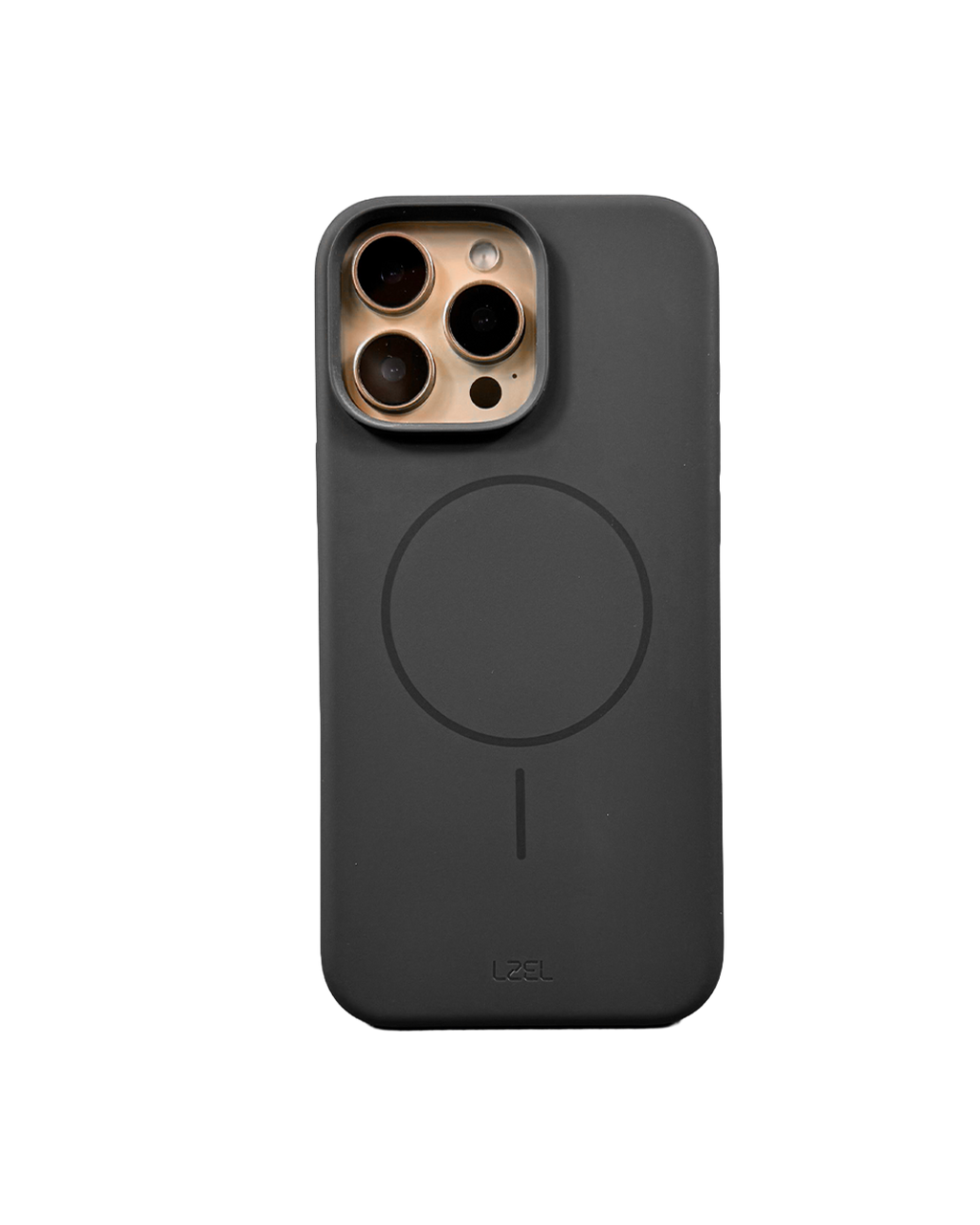 LZEL PrimeMag iPhone 16 Pro Liquid Silicone Case With Magsafe | Midnight Black