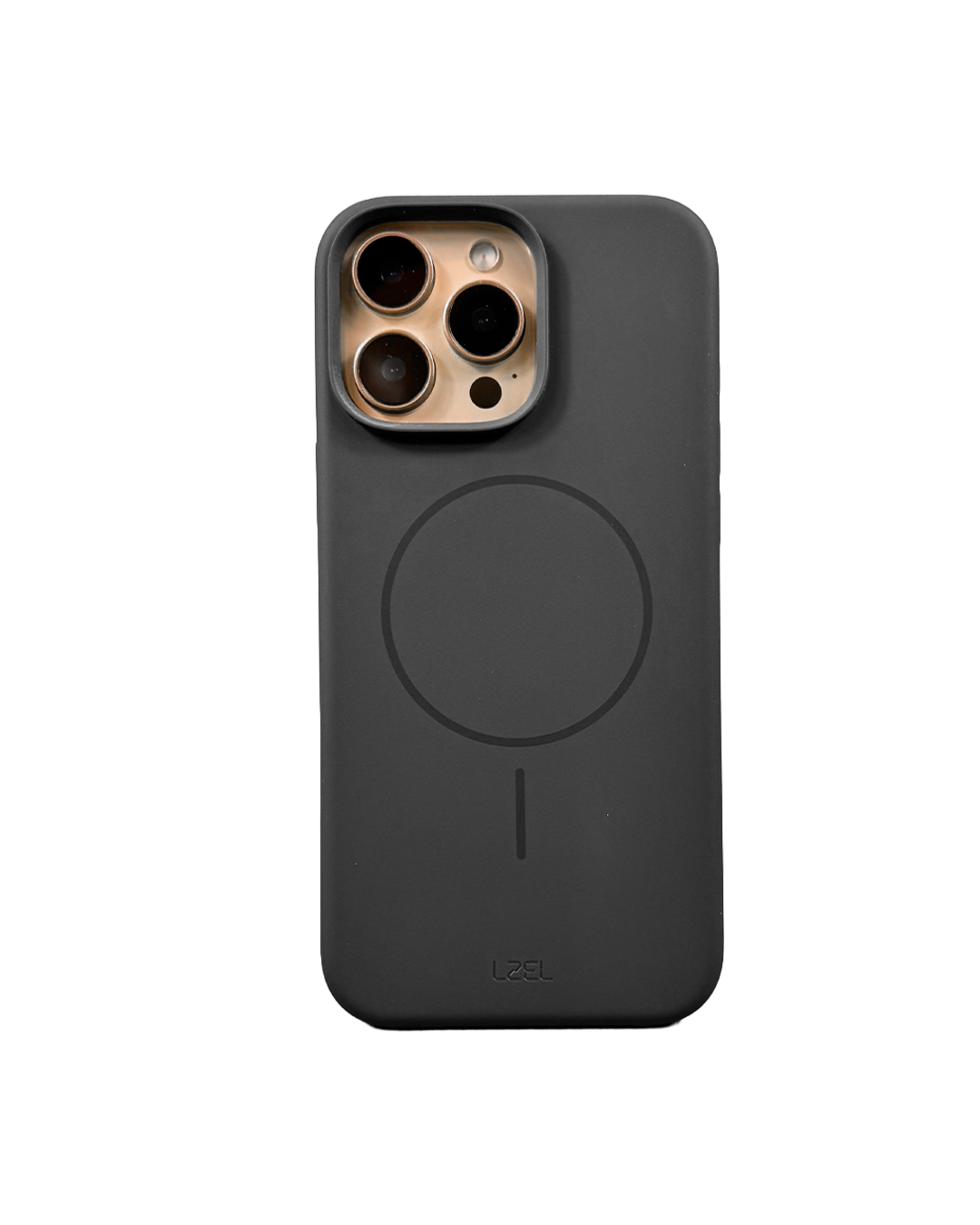 LZEL PrimeMag iPhone 16 Pro Liquid Silicone Case With Magsafe | Midnight Black