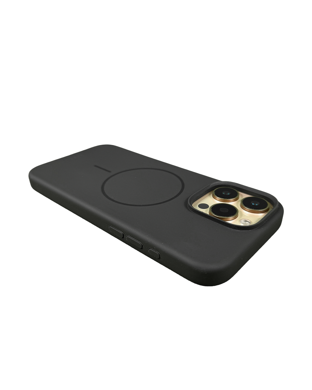 LZEL PrimeMag iPhone 16 Pro Liquid Silicone Case With Magsafe | Midnight Black
