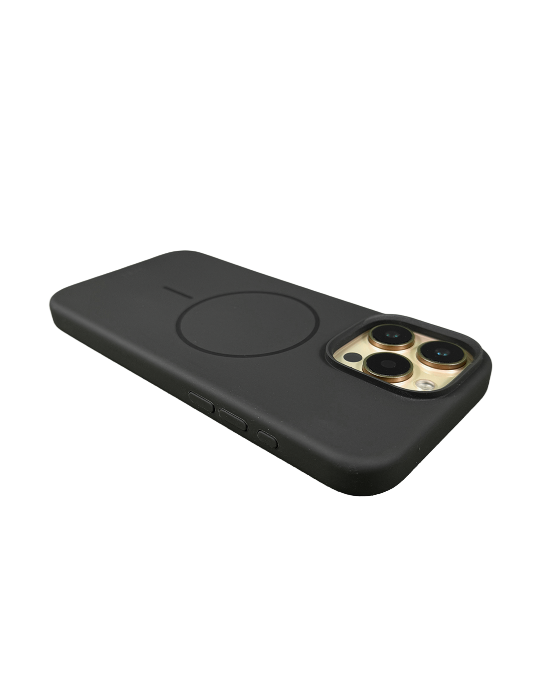 LZEL PrimeMag iPhone 16 Pro Liquid Silicone Case With Magsafe | Midnight Black