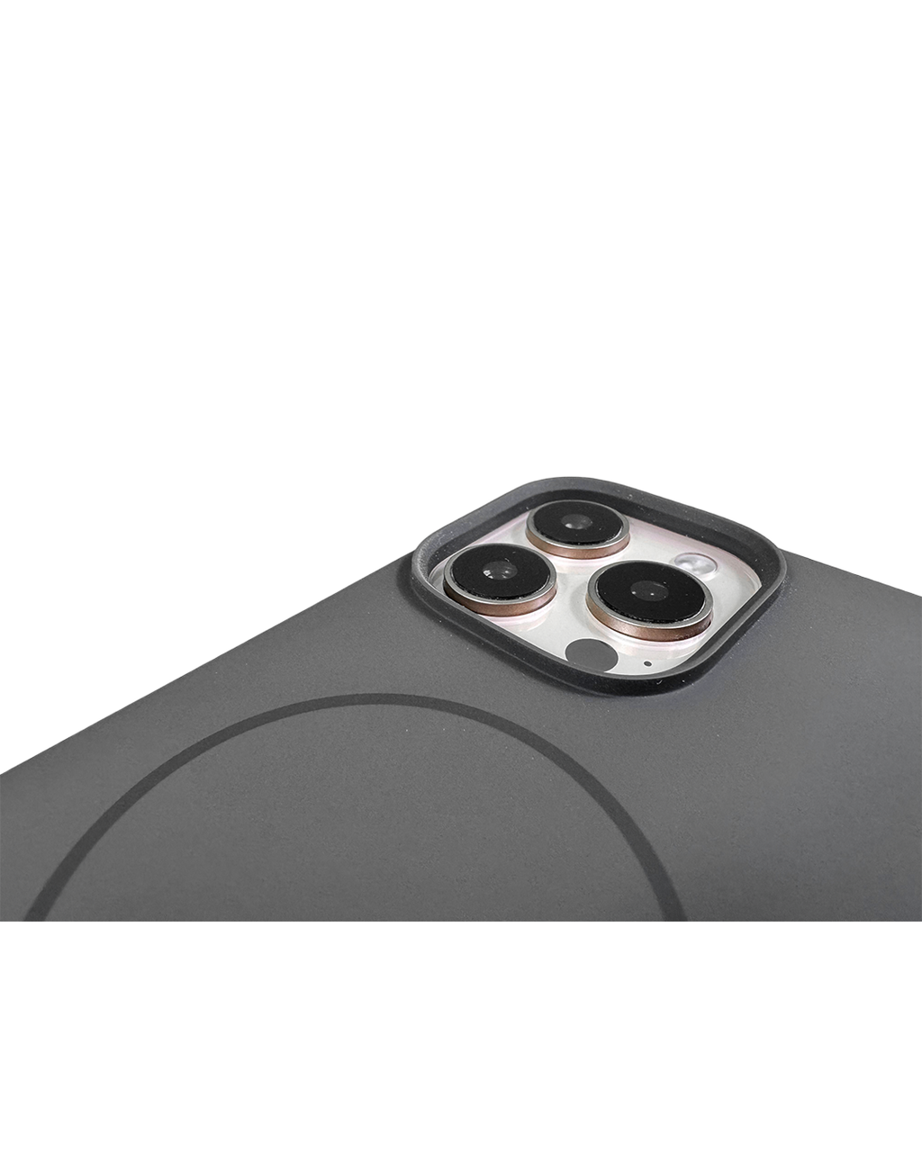 LZEL PrimeMag iPhone 16 Pro Liquid Silicone Case With Magsafe | Midnight Black