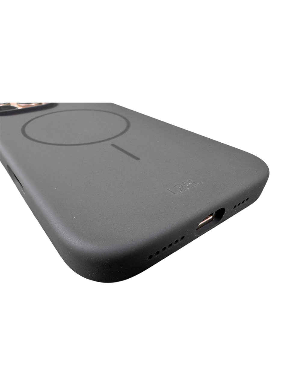 LZEL PrimeMag iPhone 16 Pro Liquid Silicone Case With Magsafe | Midnight Black