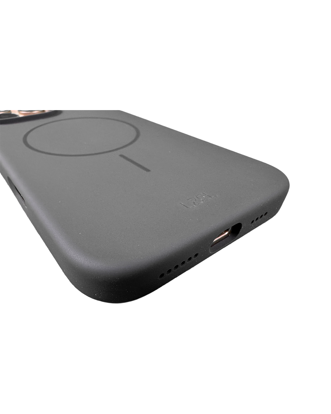 LZEL PrimeMag iPhone 16 Pro Liquid Silicone Case With Magsafe | Midnight Black