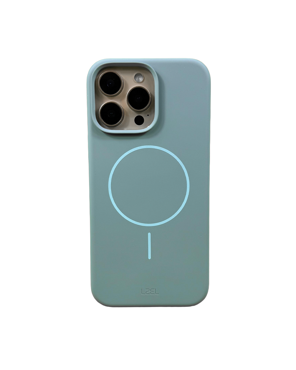 LZEL PrimeMag iPhone 16 Pro Max Liquid Silicone Case With MagSafe | Riptide Blue