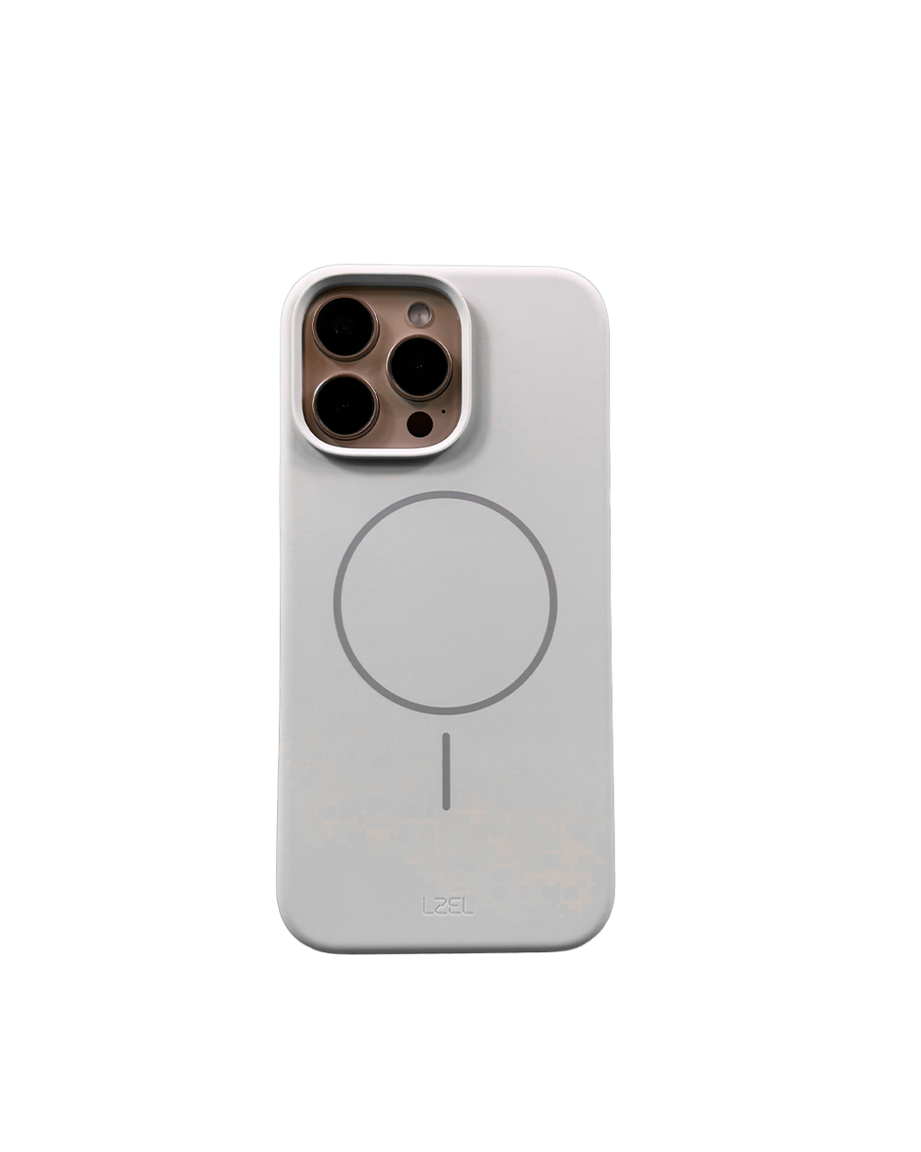 LZEL PrimeMag iPhone 16 Pro Max Liquid Silicone Case With MagSafe |Summit Stone
