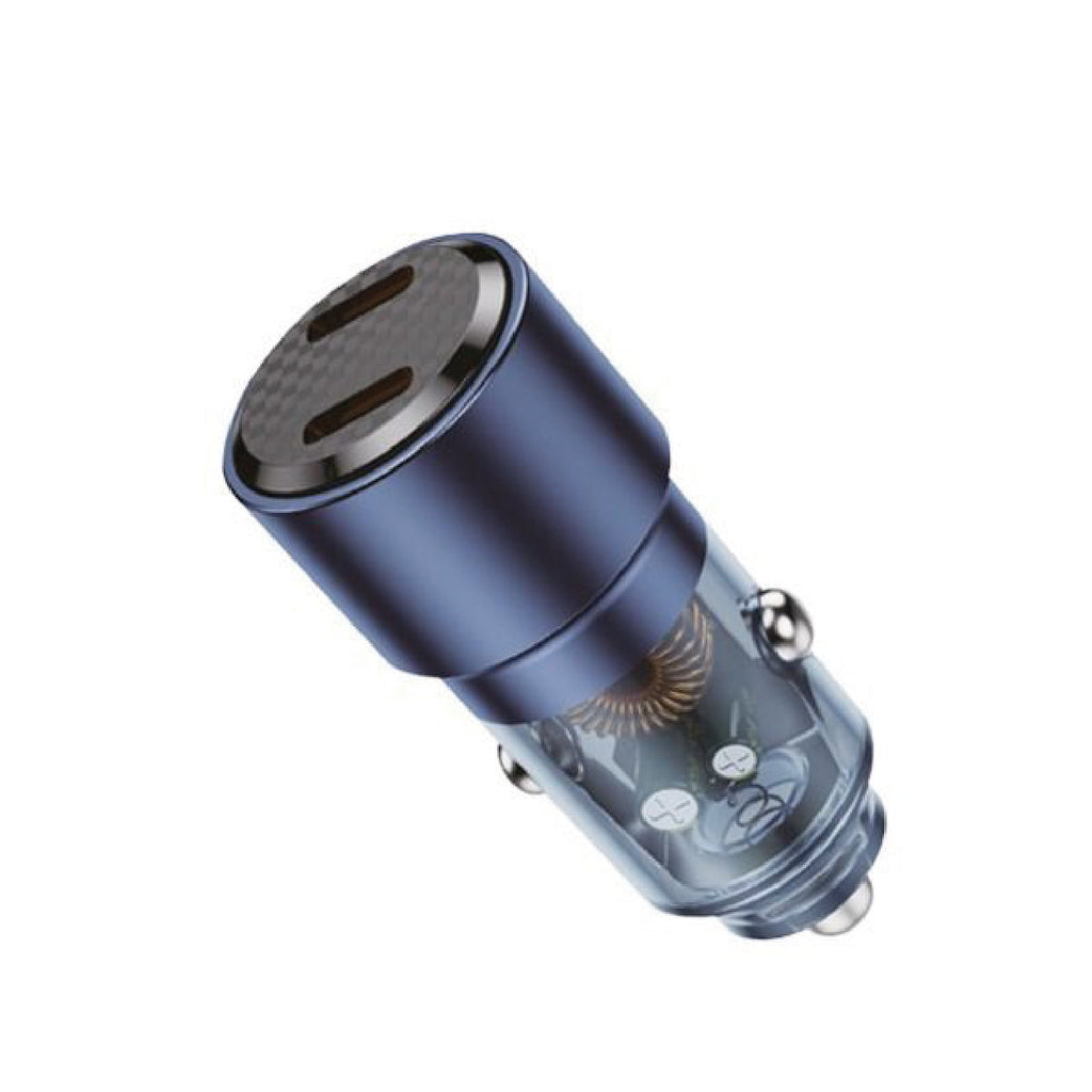 Asli Global Power Ride Pro 90w Car Charger Dual USB-C