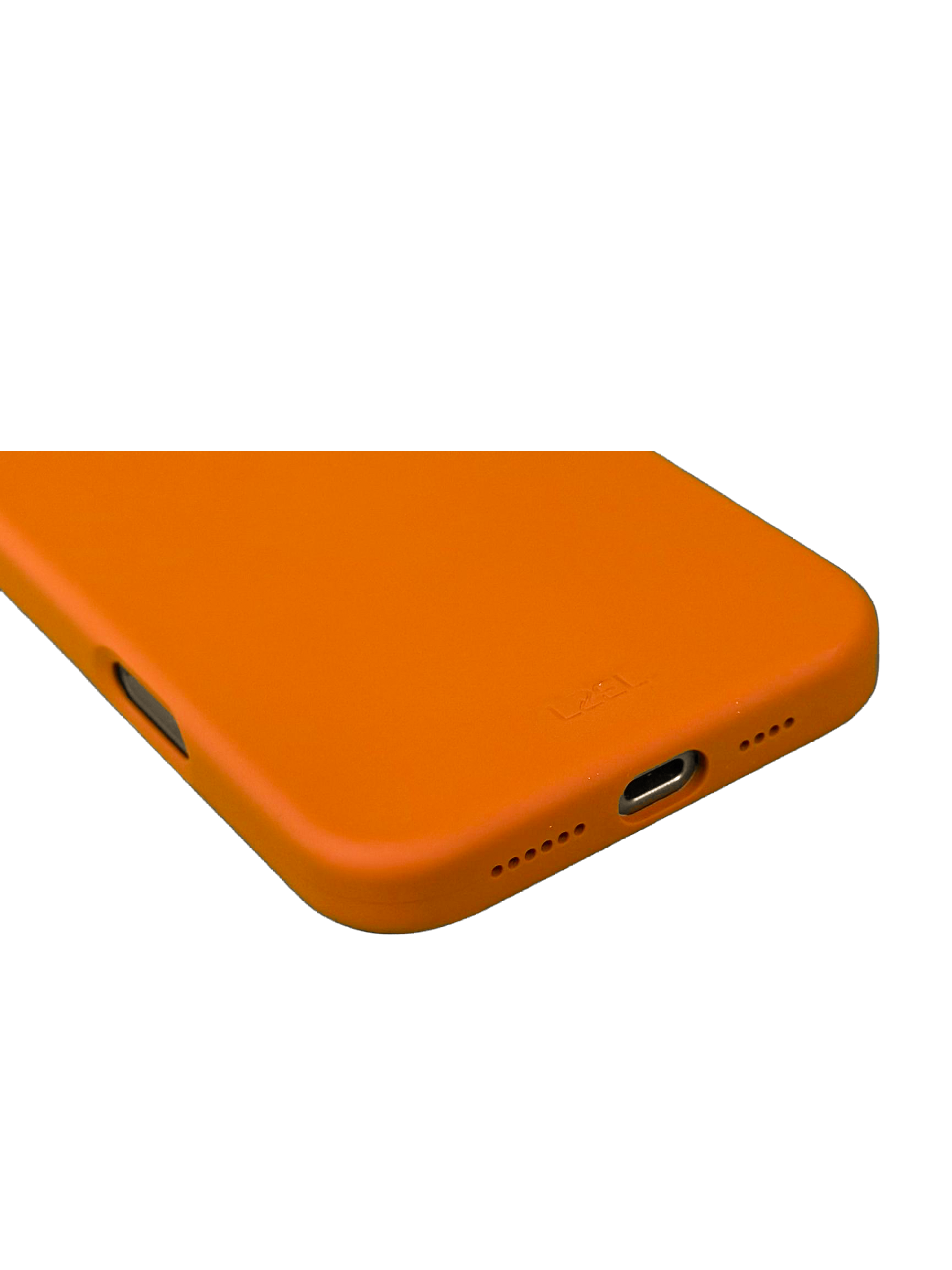 LZEL iPhone 16 Pro PrimeShield Silicone Case | Dark Orange