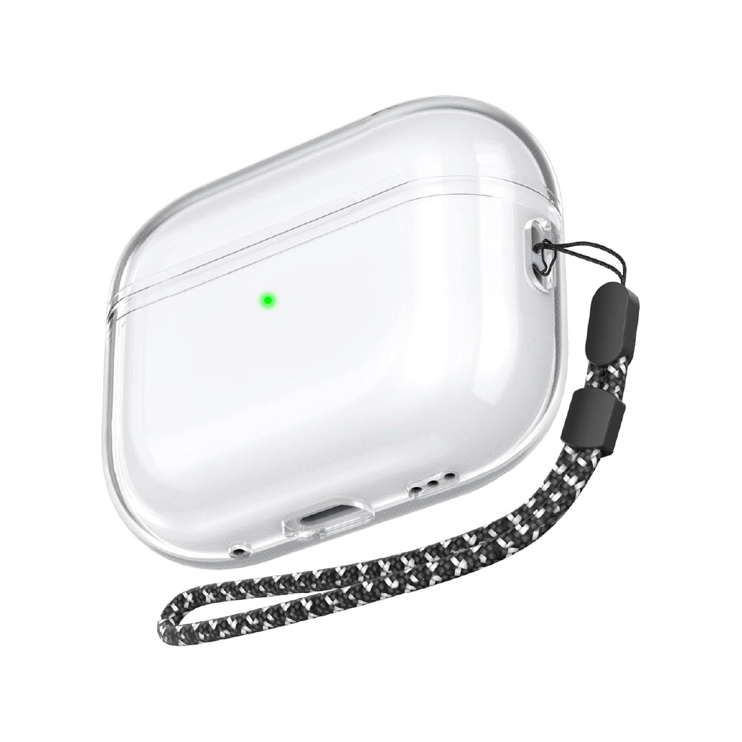 AHASTYLE AirPods Pro 2 Case Silicone Protective Cover | Clear