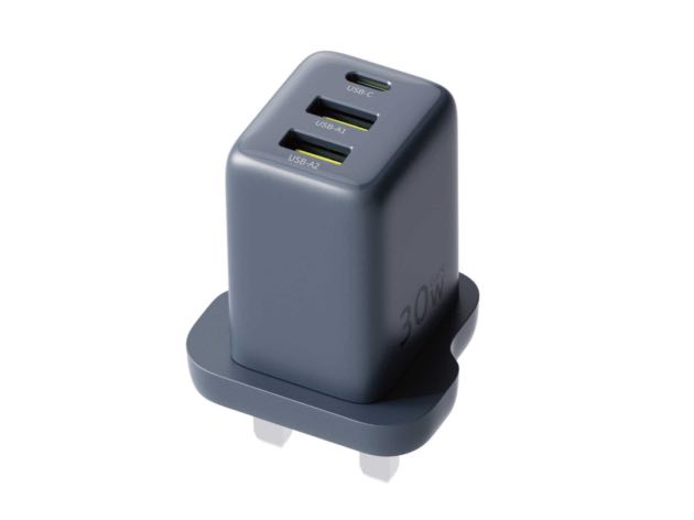 Baseus EnerFill FN11 Fast Charger 2U 30W | Cosmic Black