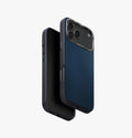 Uniq Hybrid Lyden MagSafe Case for iPhone 17 Pro | Steel Blue/Charcoal