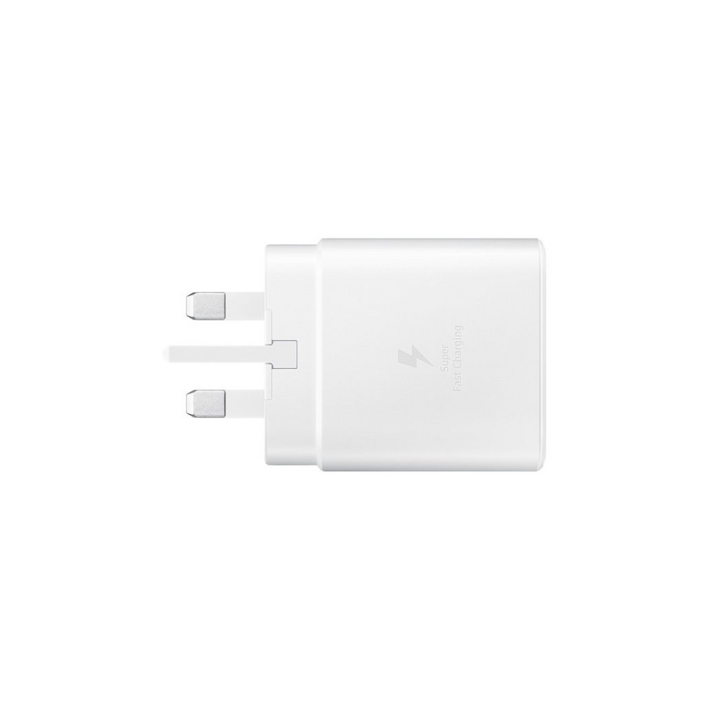 Samsung 45W Super Fast Charging Travel Adapter with USB-C to USB-C Cable | White