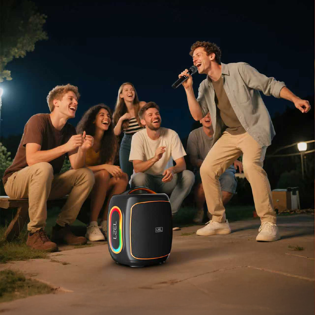 LZEL Aquilasonus A100 Waterproof BT Speaker RGB Lighting 80w High-power 6000mah