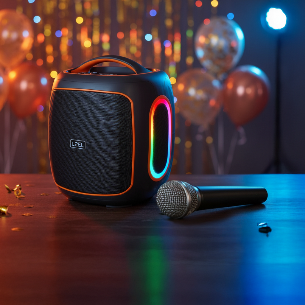 LZEL Aquilasonus A100 Waterproof BT Speaker RGB Lighting 80w High-power 6000mah