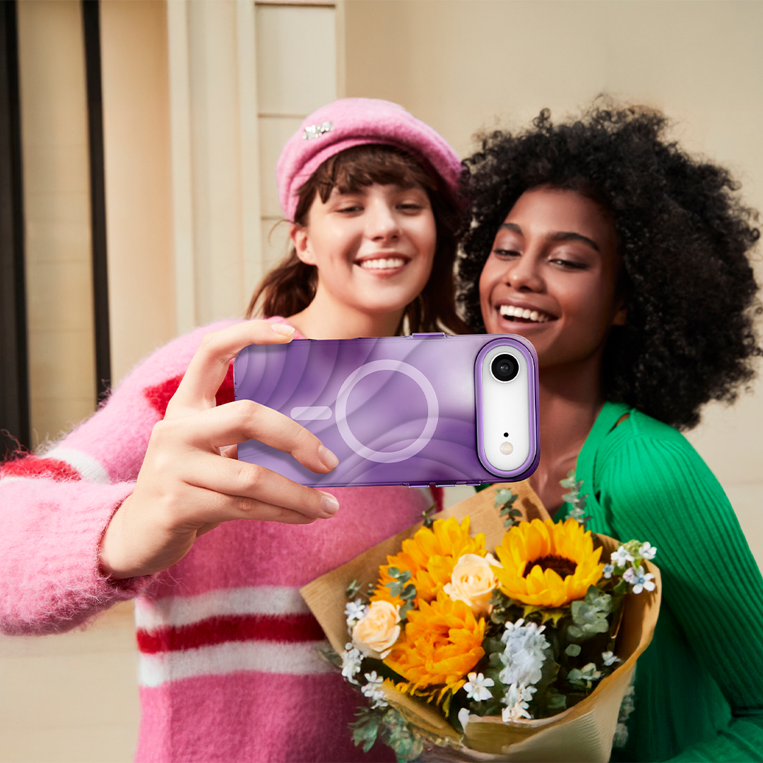 LZEL MagFluxo Craft Case for iPhone Air | Purple