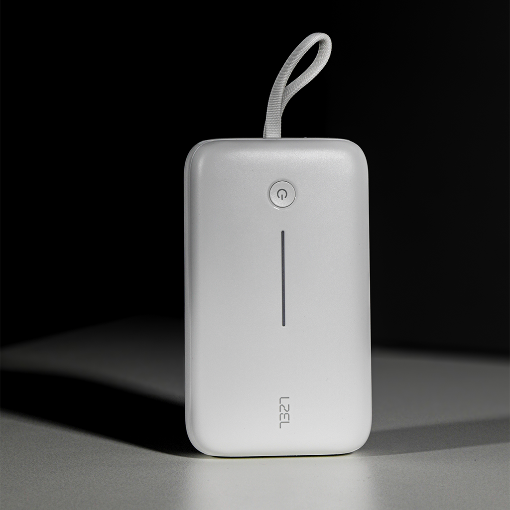 LZEL PrimeBrio Neo 20K Power Bank 30W – 20000mAh, Detachable Type-C Cable