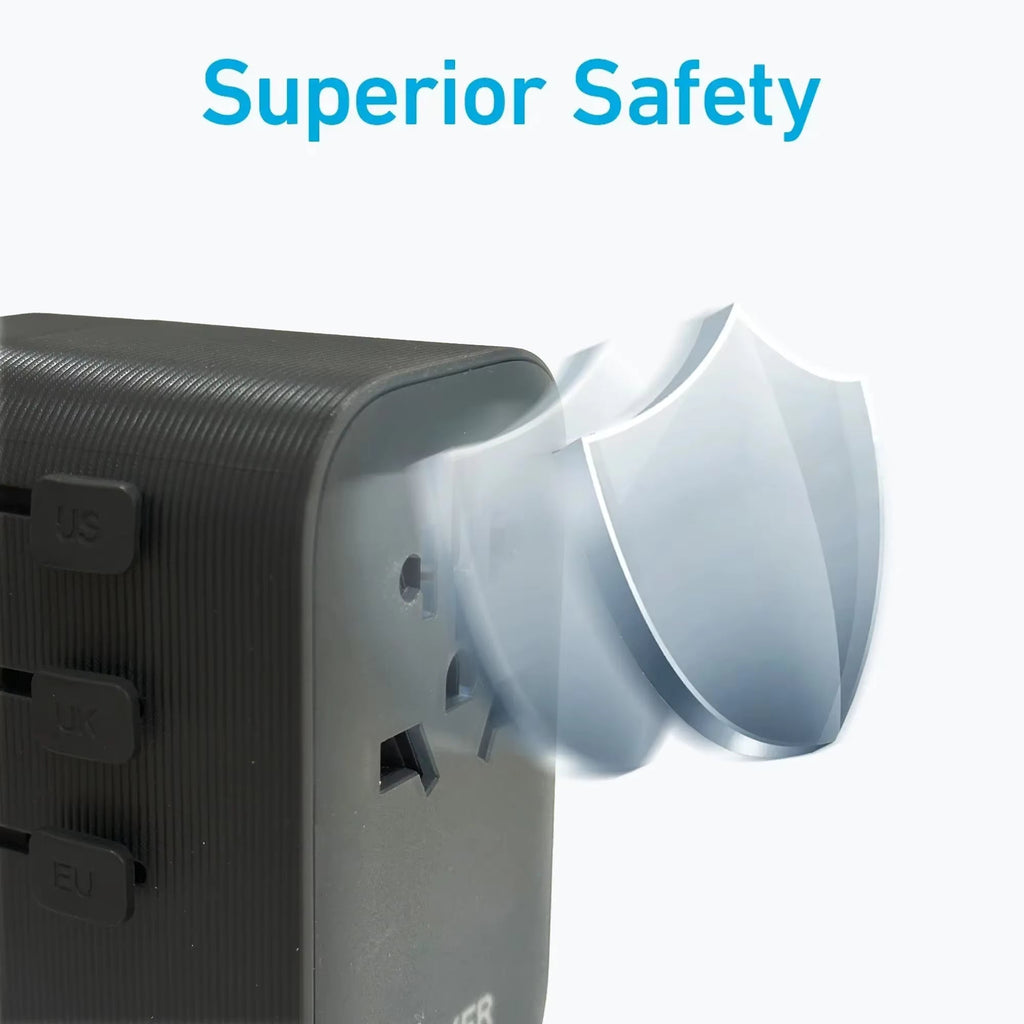 Anker Nano Travel Adapter (4-in-1, 65W)