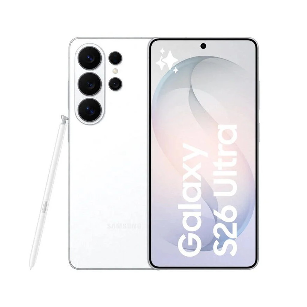 Samsung S26 Ultra 5G Phone, 6.9”, 12GB, 512GB | White