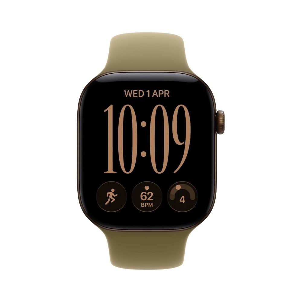 Apple Watch Series 12 GPS 46mm Dark Bronze with Olive Sport Band M/L + Bundle Offer