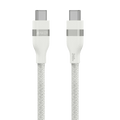 Anker USB-C to USB-C Cable 240W – Upcycled Braided, 0.9m (3ft), Fast Charging | White