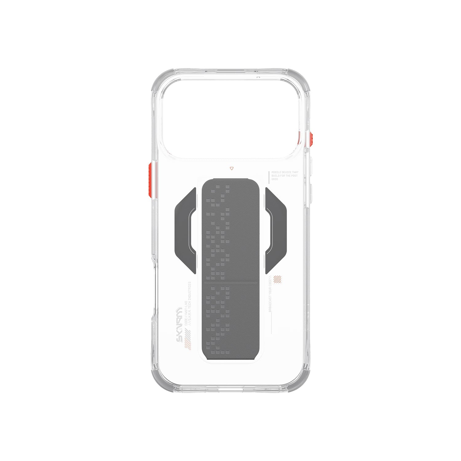 SkinArma Haxa MagSafe Grip Case for iPhone 17 Pro | Clear