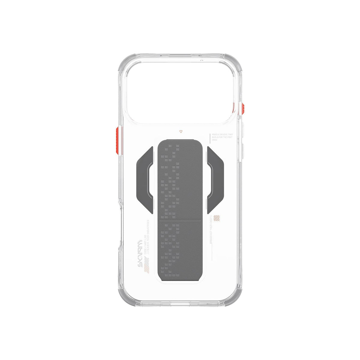SkinArma Haxa MagSafe Grip Case for iPhone 17 Pro | Clear