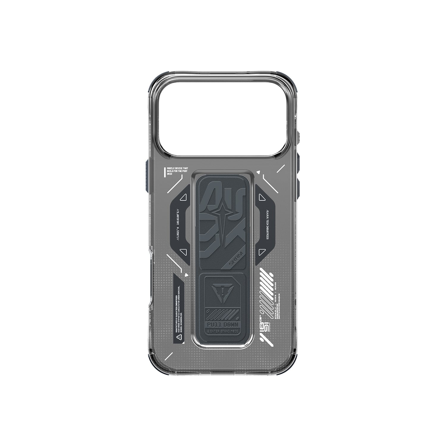 SKINARMA Helio Magâ€‘Charge + Gripâ€‘Stand Case for iPhone 17 Pro | Graphite