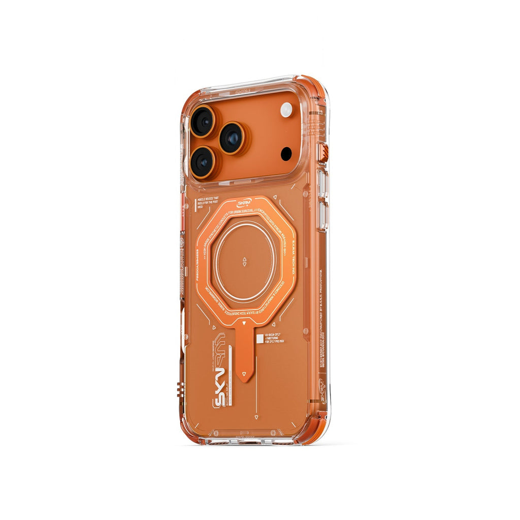 SkinArma Magma MagSafe Case for iPhone 17 Pro Max | Orange