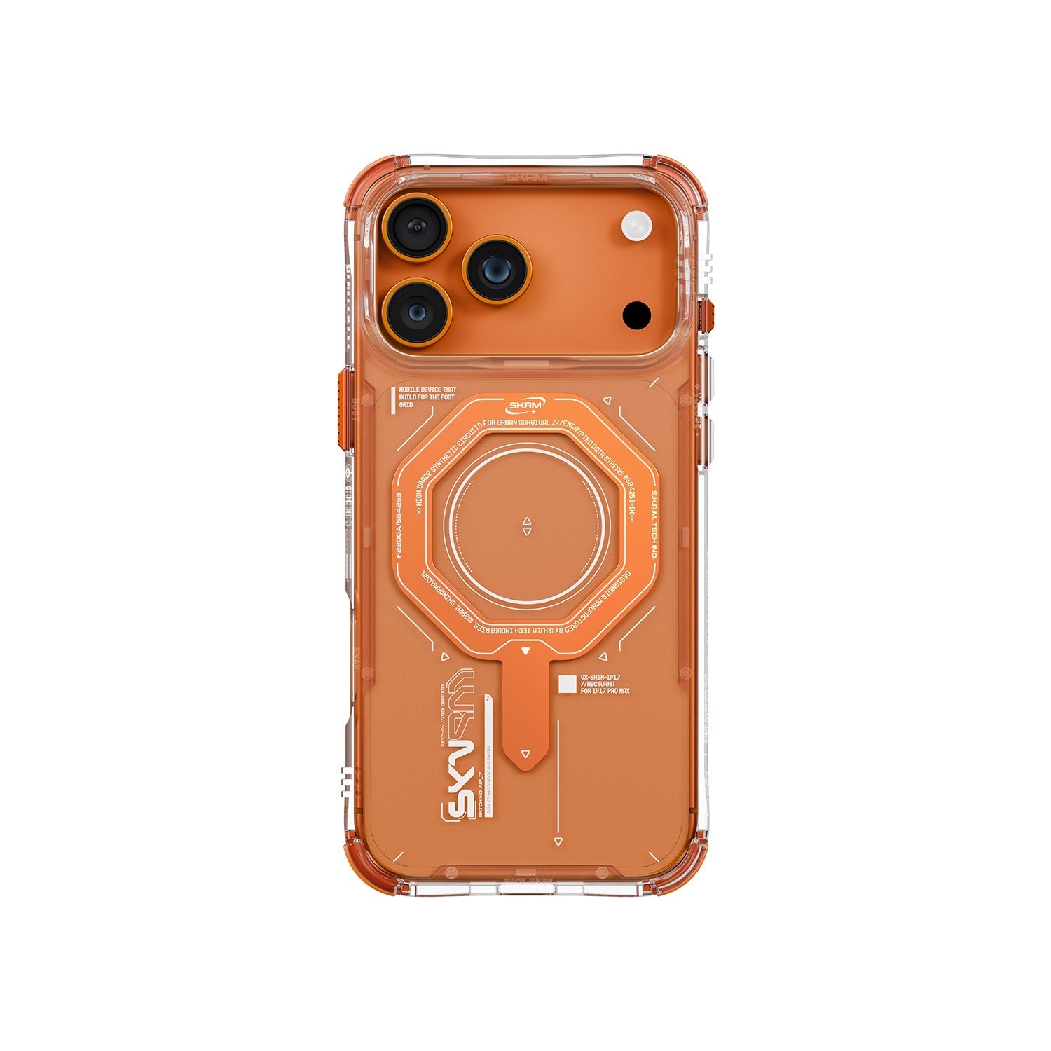 SkinArma Magma MagSafe Case for iPhone 17 Pro Max | Orange