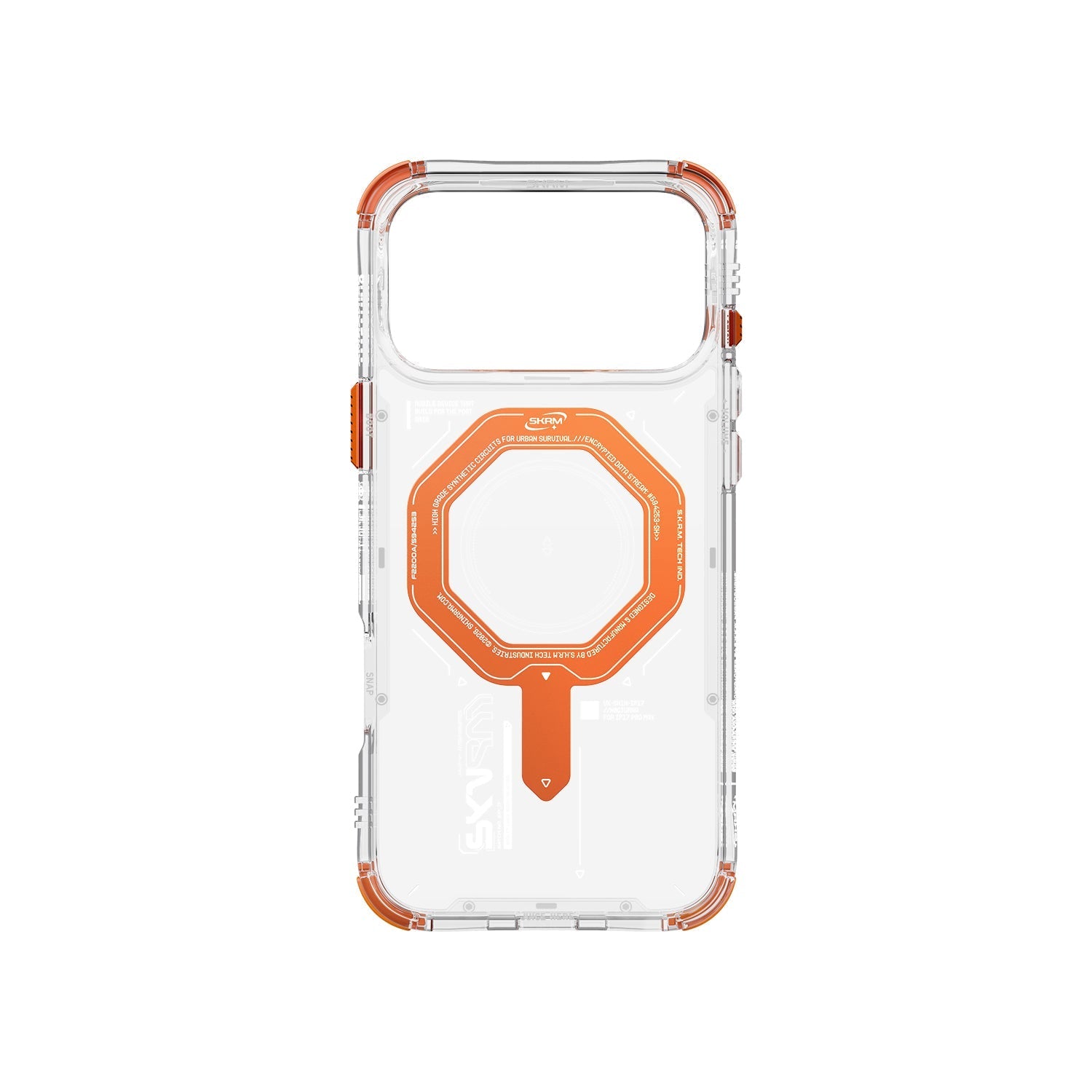 SkinArma Magma MagSafe Case for iPhone 17 Pro Max | Orange