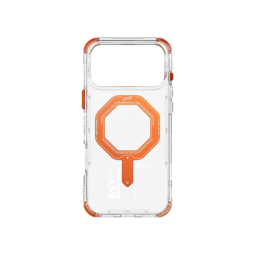 SkinArma Magma MagSafe Case for iPhone 17 Pro Max | Orange