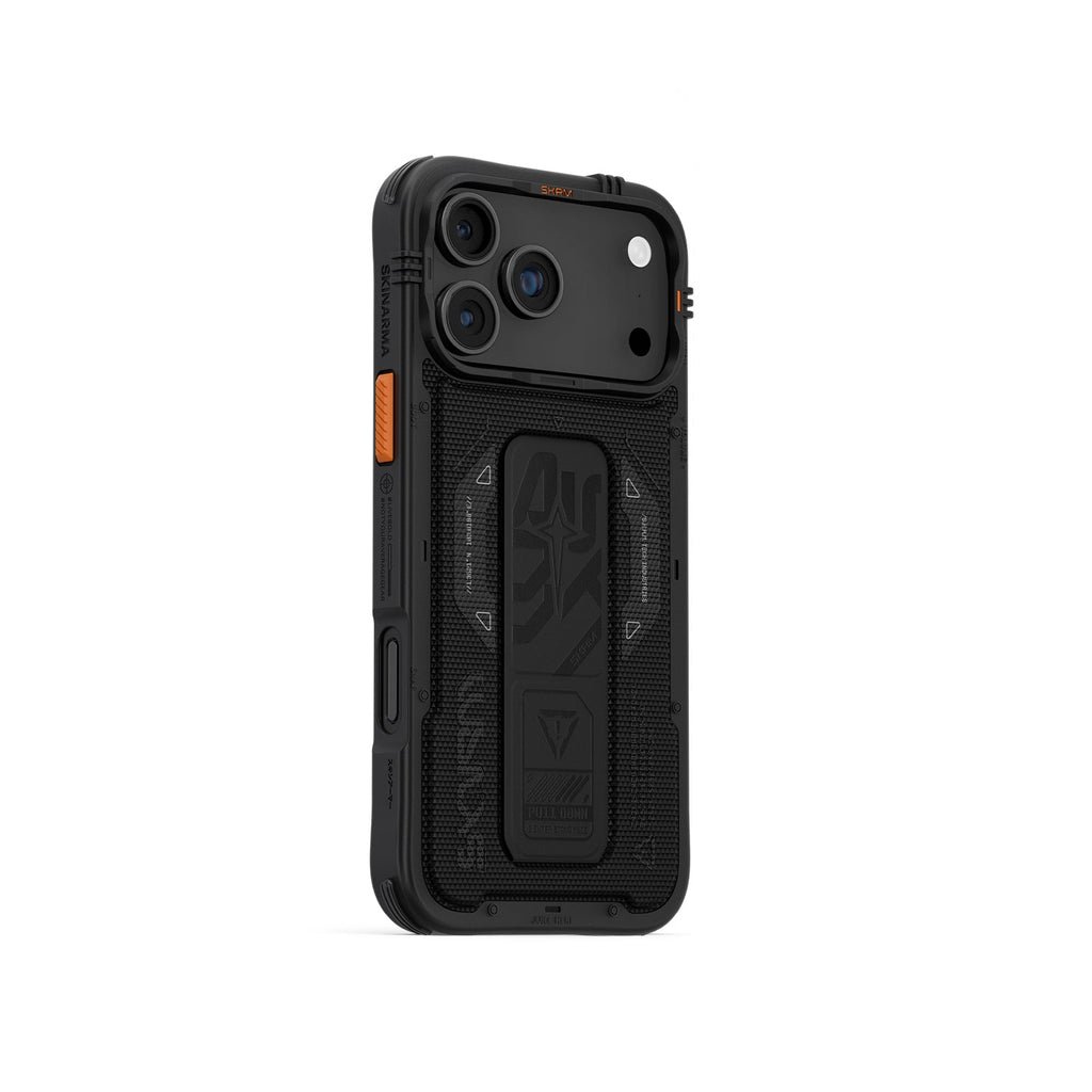 SkinArma Phantom MagSafe Grip Case for iPhone 17 Pro | Black