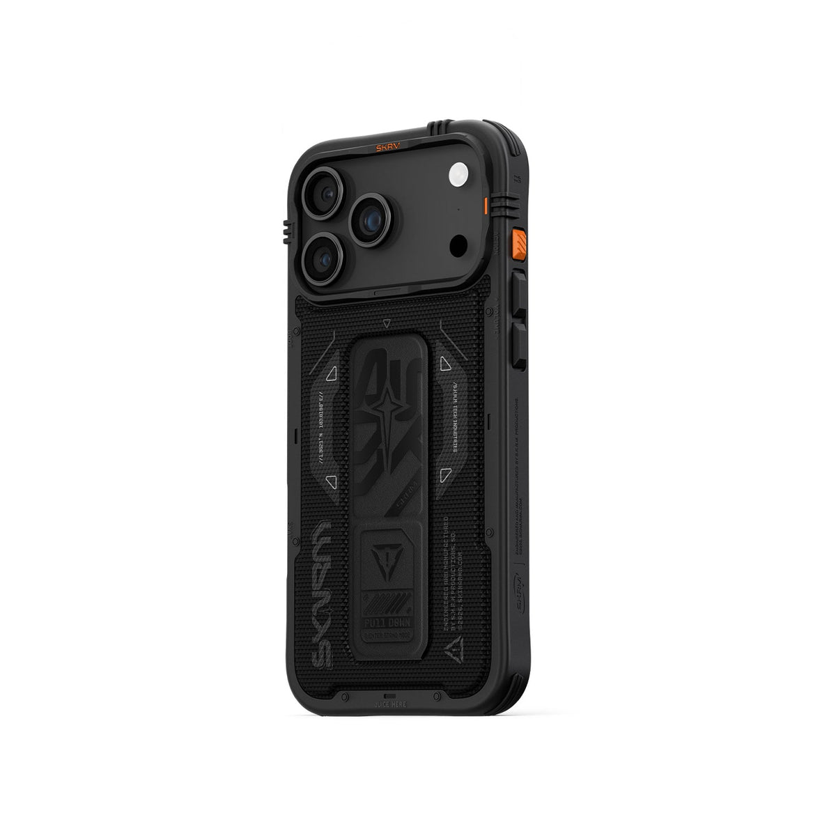 SkinArma Phantom MagSafe Grip Case for iPhone 17 Pro | Black