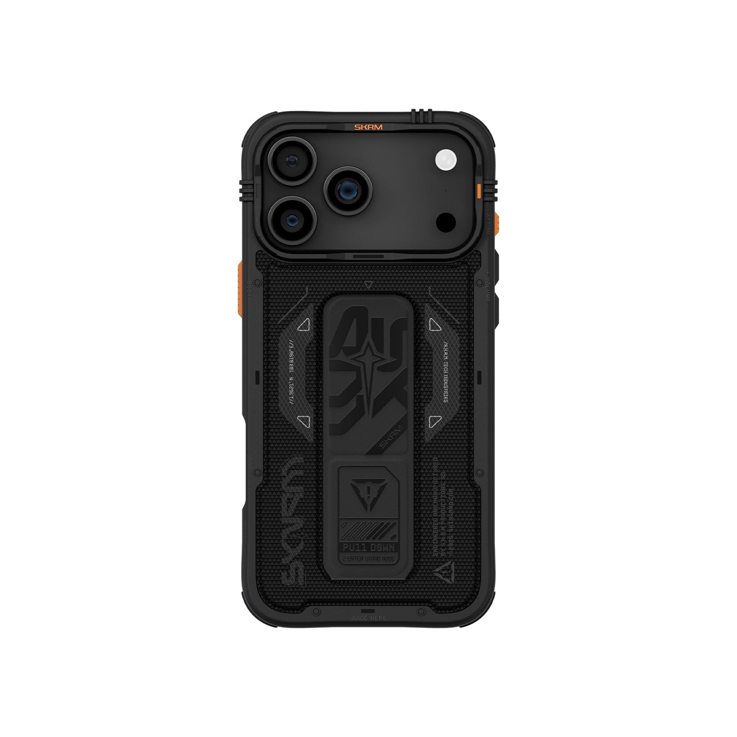 SkinArma Phantom MagSafe Grip Case for iPhone 17 Pro | Black