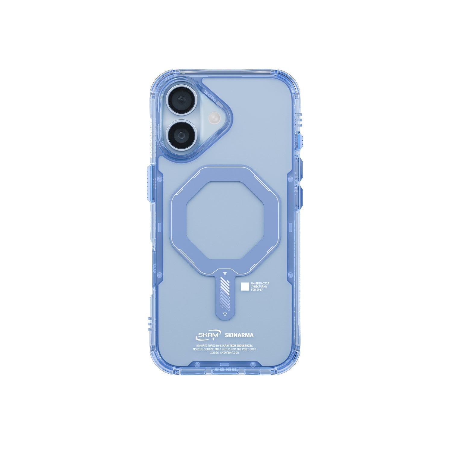 SkinArma Saido MagSafe Case for iPhone 17 | Sky Blue