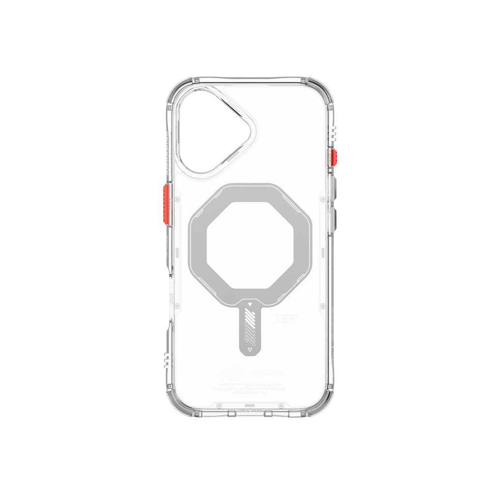 SkinArma Saido MagSafe Case for iPhone 17 | Clear