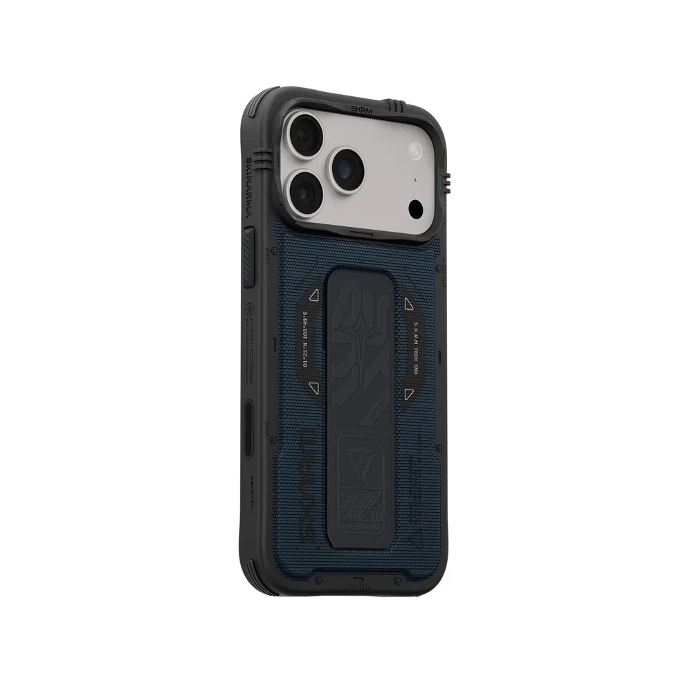 Skinarma Phantam Magsafe-Comatible With Integranted Grip Stand Case For Iphone 18 Pro & 18 Pro Max