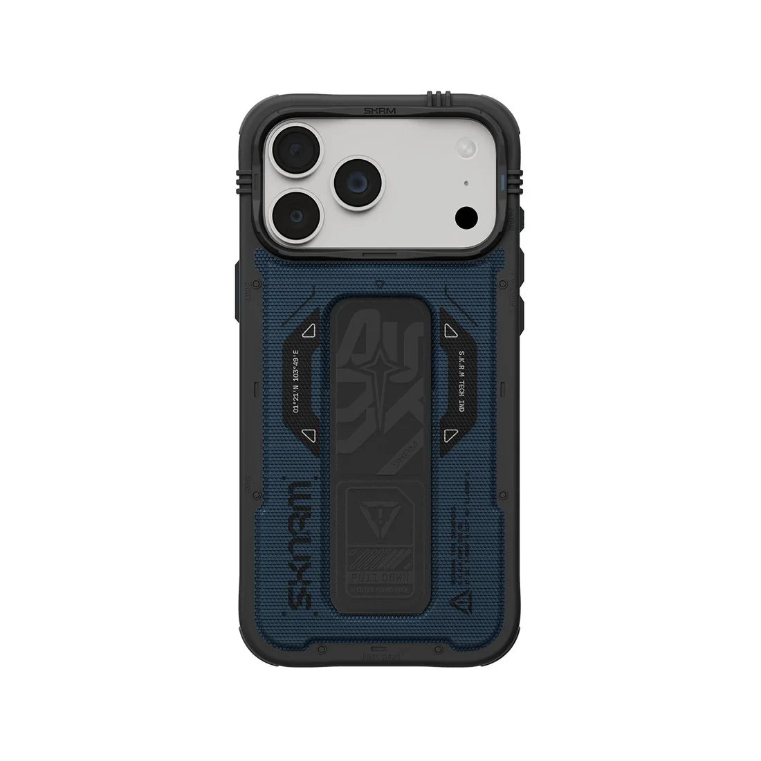 Skinarma Phantam Magsafe-Comatible With Integranted Grip Stand Case For Iphone 18 Pro & 18 Pro Max