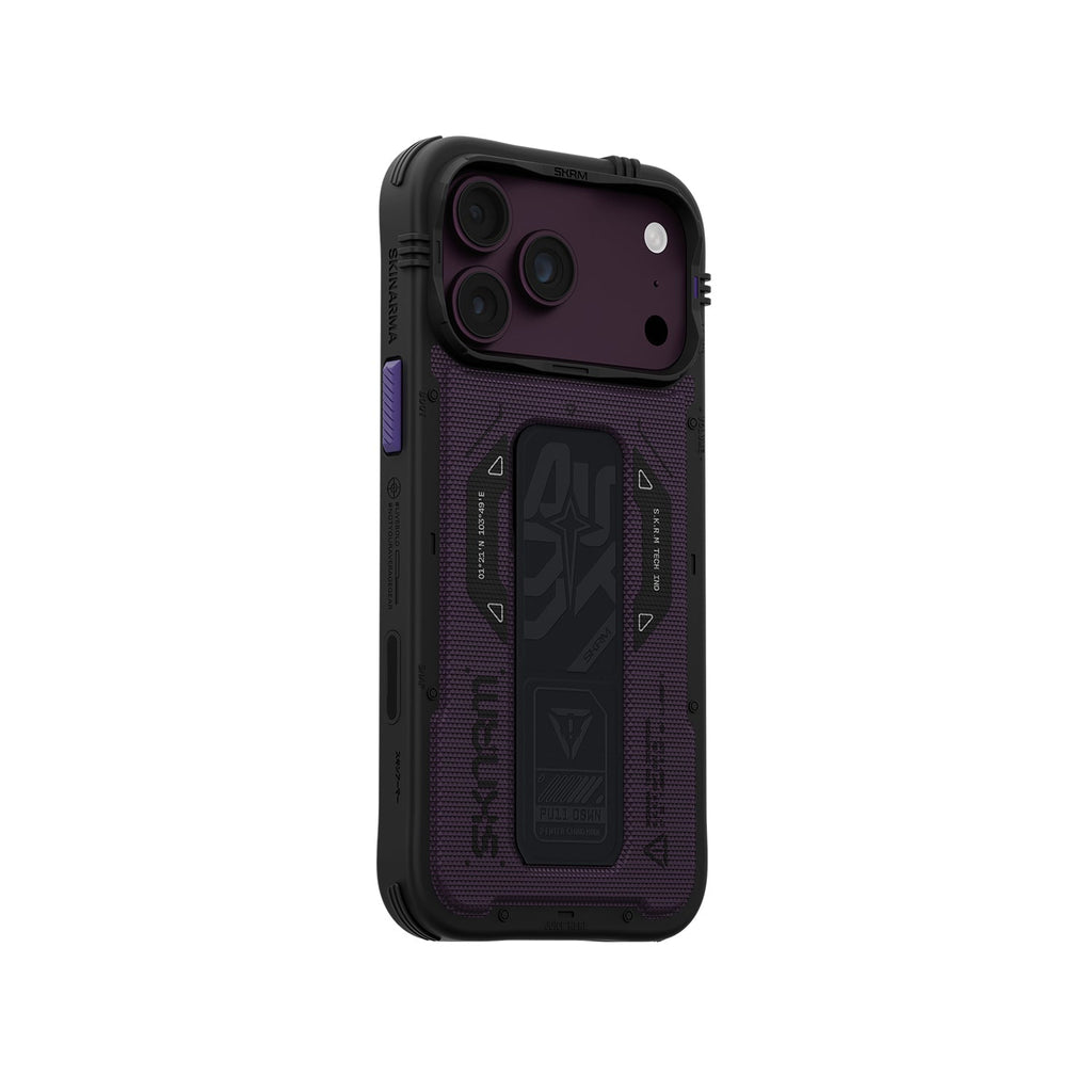 Skinarma Phantam Magsafe-Comatible With Integranted Grip Stand Case For Iphone 18 Pro & 18 Pro Max