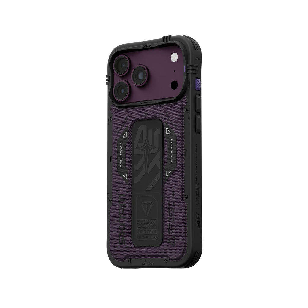 Skinarma Phantam Magsafe-Comatible With Integranted Grip Stand Case For Iphone 18 Pro & 18 Pro Max