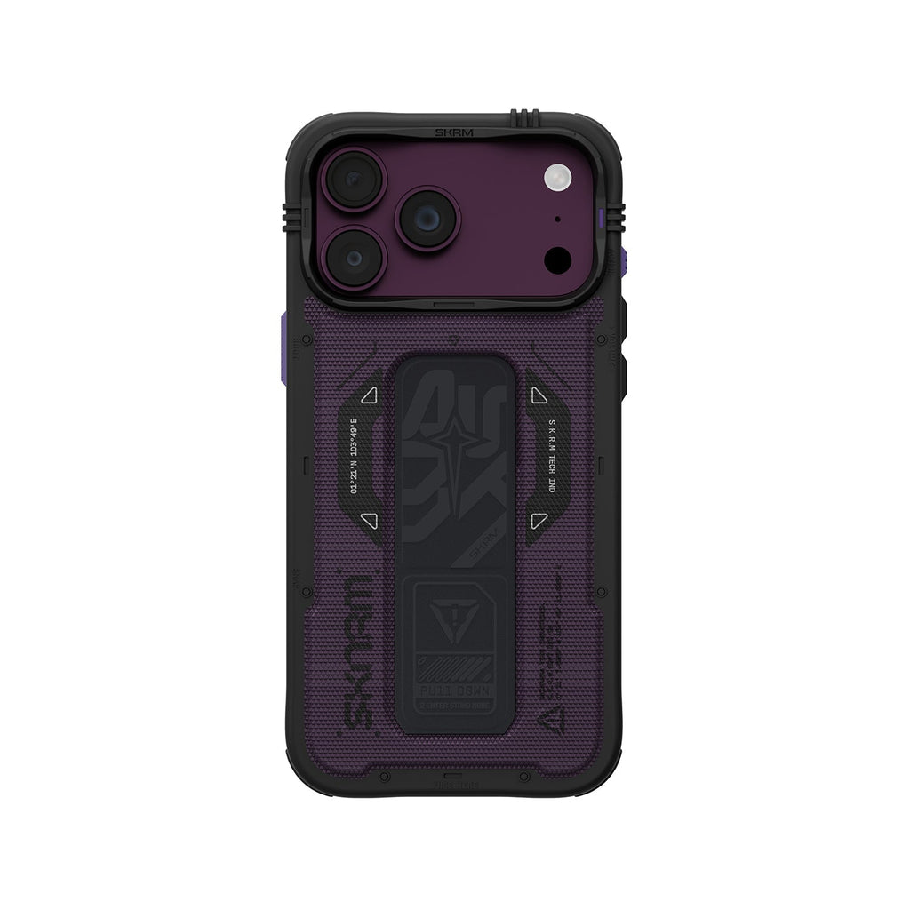 Skinarma Phantam Magsafe-Comatible With Integranted Grip Stand Case For Iphone 18 Pro & 18 Pro Max
