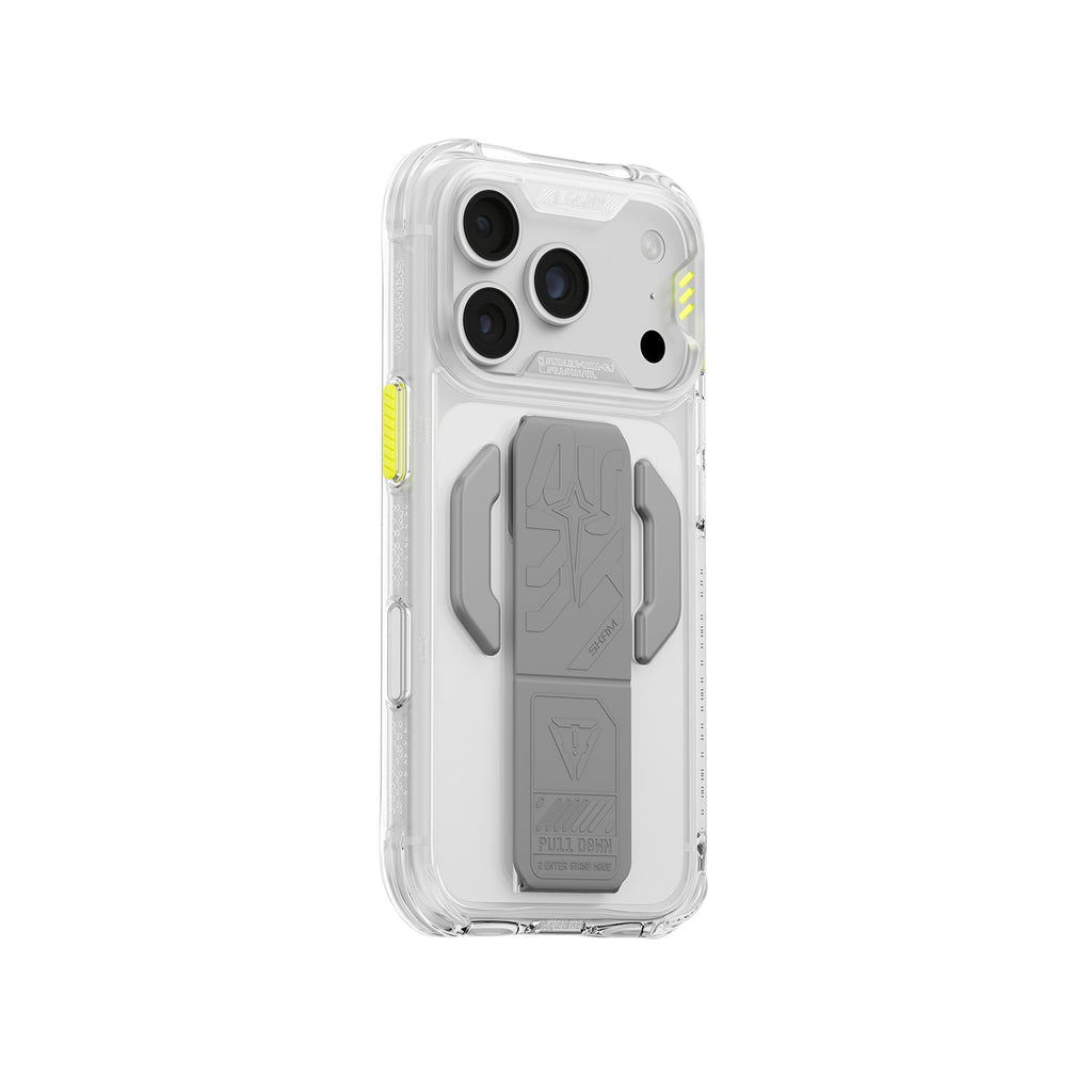 Skinarma Helio Ce Magsafe-Compatible With Integrated Grip Stand Case For Iphone 18 Pro