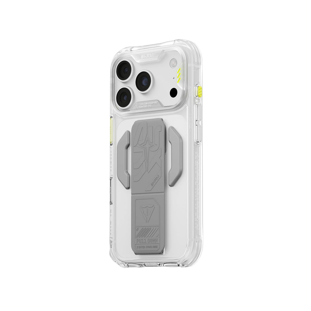 Skinarma Helio Ce Magsafe-Compatible With Integrated Grip Stand Case For Iphone 18 Pro